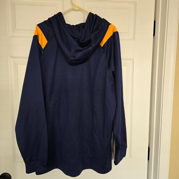 Denver Nuggets Men's NBA Brand Pullover Polyester Hoodie Navy Size 2XL NWT - Picture 5 of 7